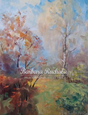 Słowacka impresja, 20x30, olej na płótnie