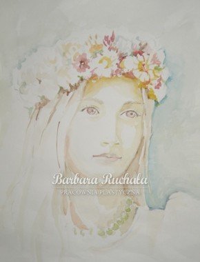 Dorotka, 30x40, akwarela 