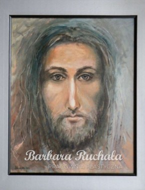 Chrystus, 40x50, olej na płótnie