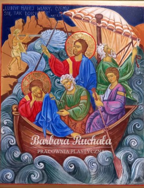 Jezus ucisza burzę
