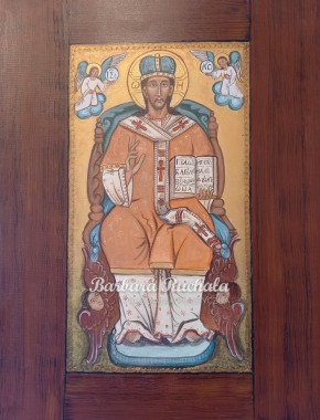 Pantokrator na tronie - Muzeum Ikon w Bardejovie